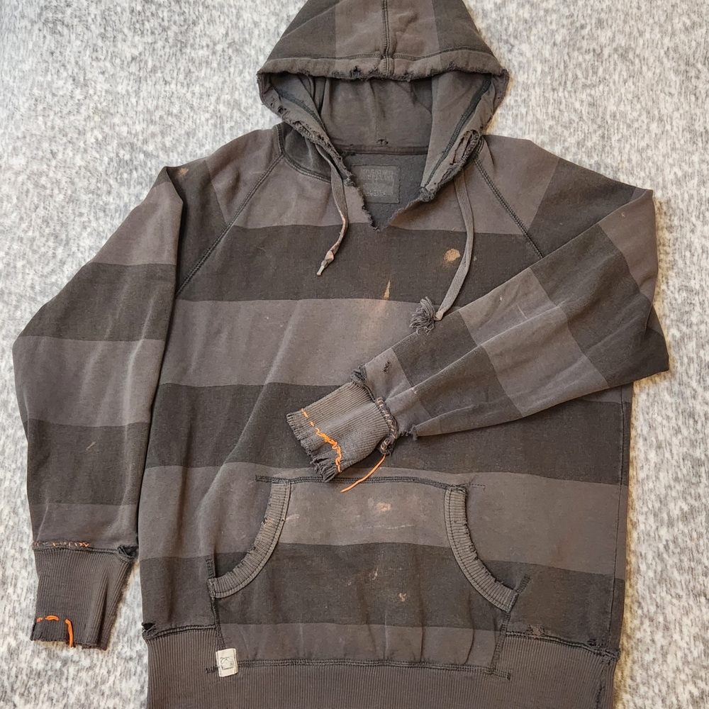 Vintage Distressed Mossimo Men's Hoodie